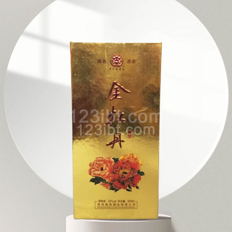 金牡丹42度盒装500ml整箱6瓶价格